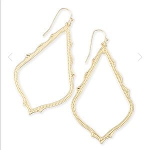 Kendra Scott gold Sophee earrings new